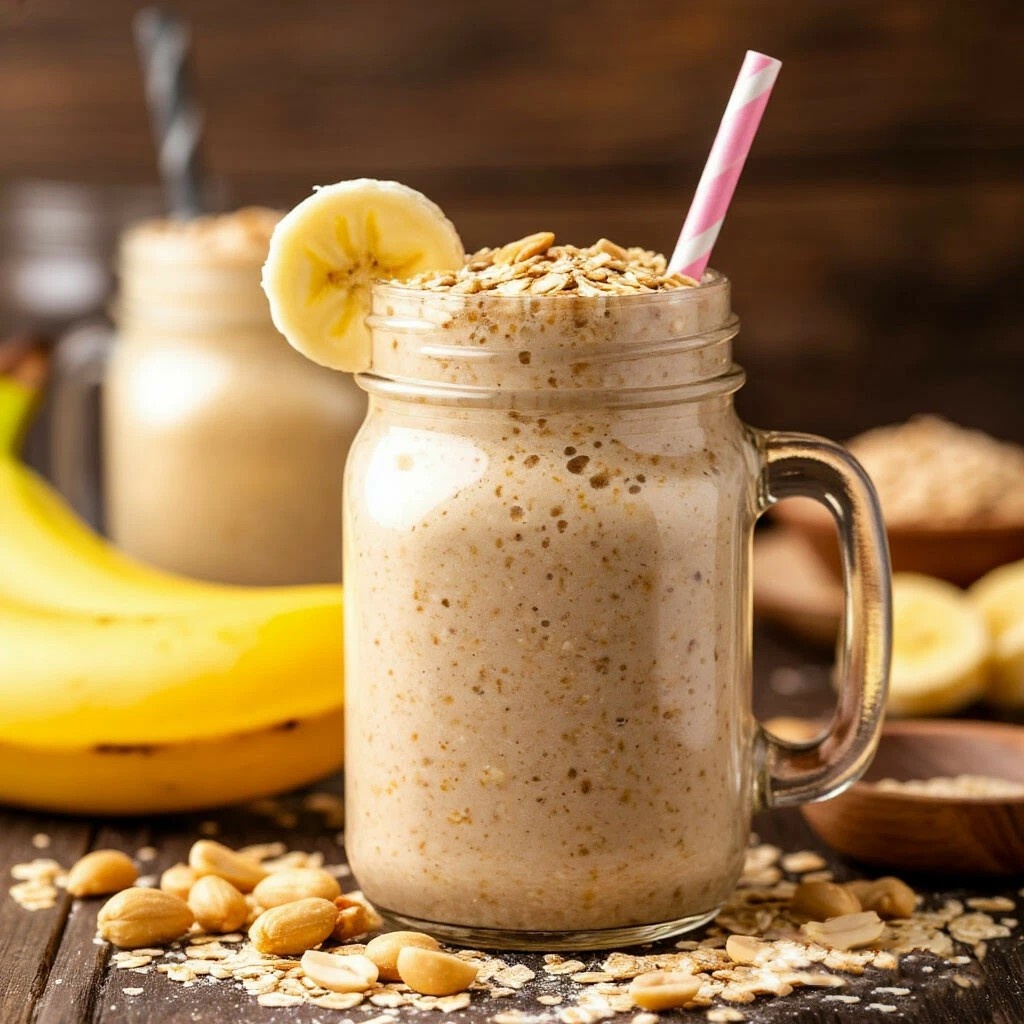 High-Calorie Protein Smoothie for Weight Gain